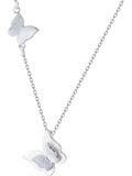 Double Layer Butterfly Necklace