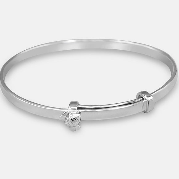 925 Sterling Silver Expandable Baby Bangle | 5mm Thickness | Diamond-Cut  Round | eBay