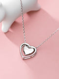 Double Layer Heart Necklace