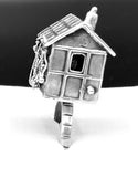 Quirky Hut Ring | Sterling Silver