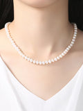 925 Sterling Silver Freshwater Pearl Necklace